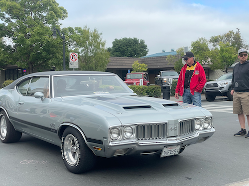 checking cruise passes of vehicles moving through event space