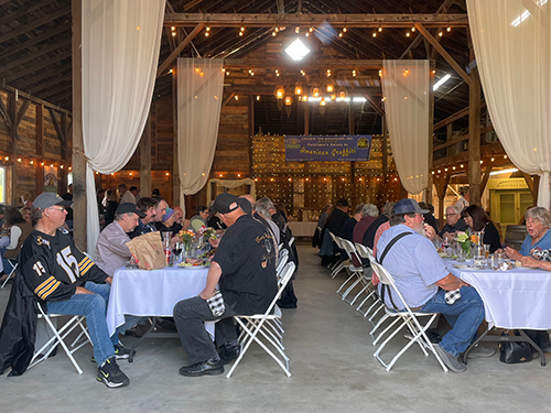 dinner event attendees