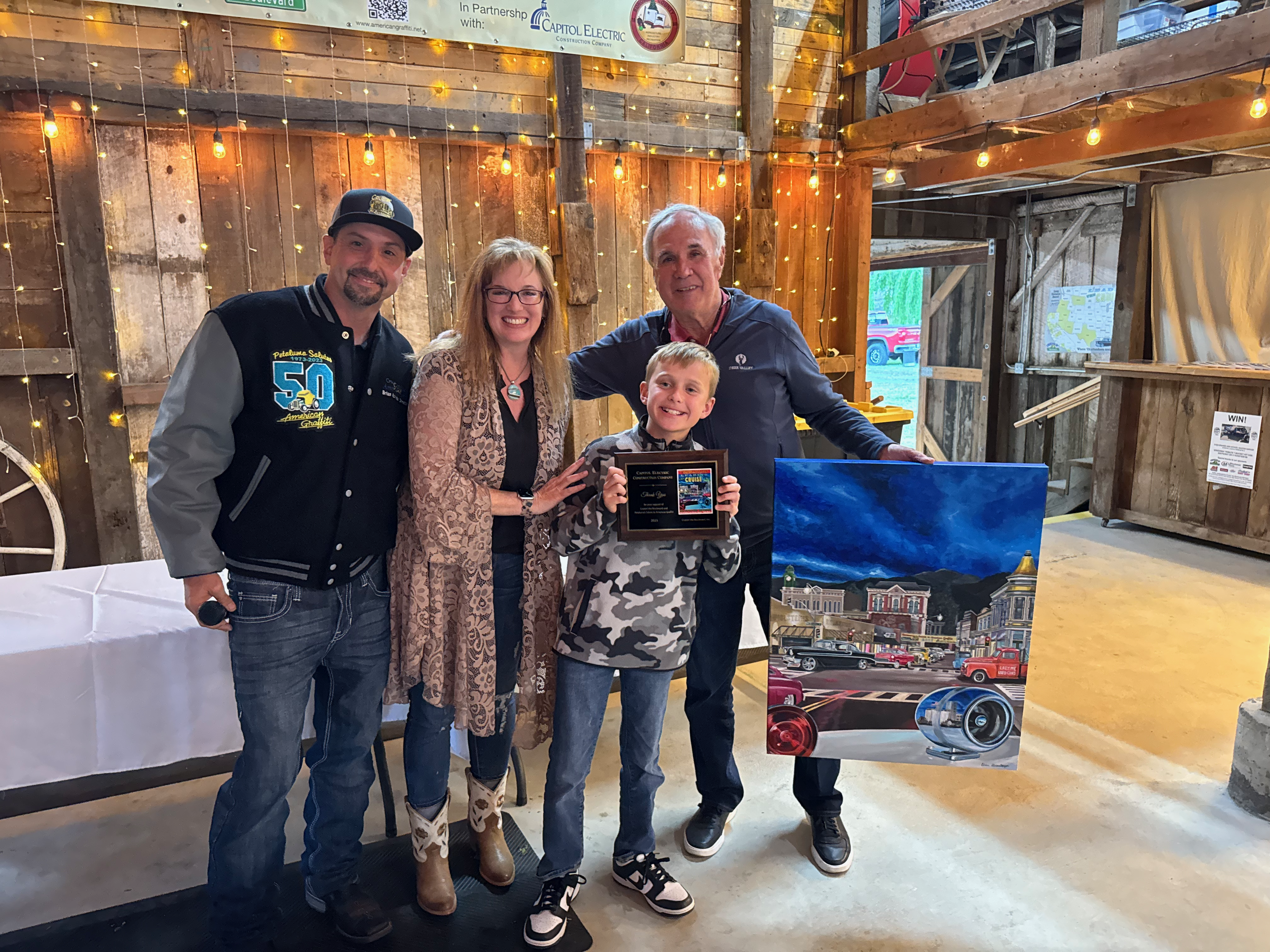 art presentation to capitol